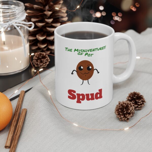 Spud - Ceramic Mug 11oz - White - Image 4