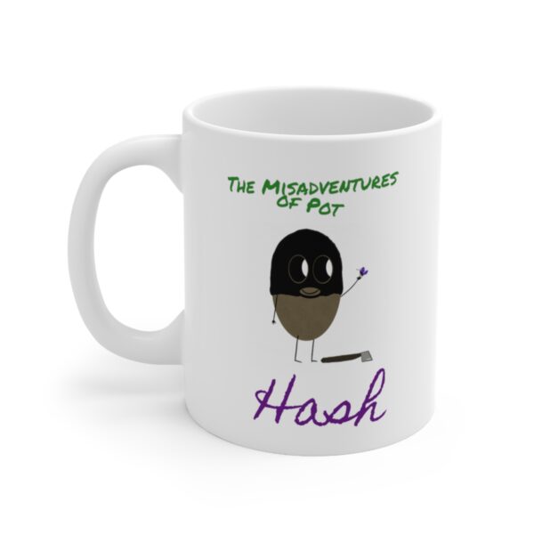 Hash - Ceramic Mug 11oz - White