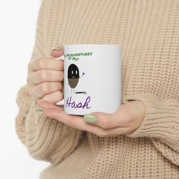 Hash - Ceramic Mug 11oz - White - Image 10