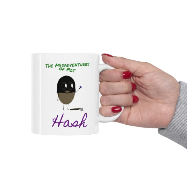 Hash - Ceramic Mug 11oz - White - Image 12