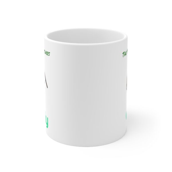 Curly - Ceramic Mug 11oz - White - Image 2