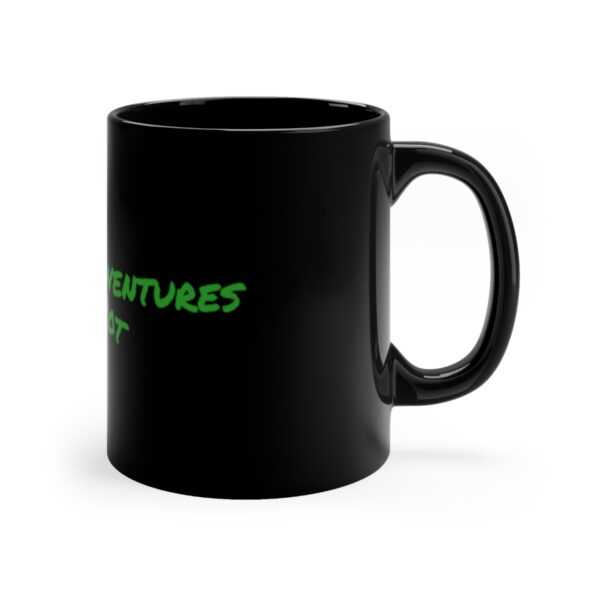 The Misadventures of Pot Logo - 11oz - Black Mug - Image 3