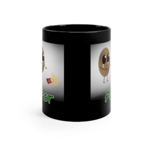 Pot – WacDonald’s 11oz – Black Mug