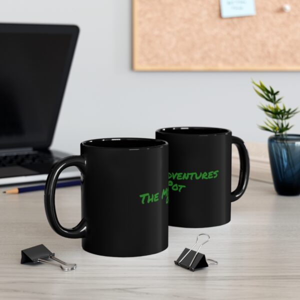 The Misadventures of Pot Logo - 11oz - Black Mug - Image 5