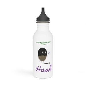 Stainless Steel Water Bottle – Hash