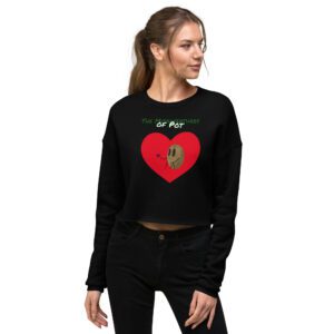 Love Pot Crop Sweatshirt