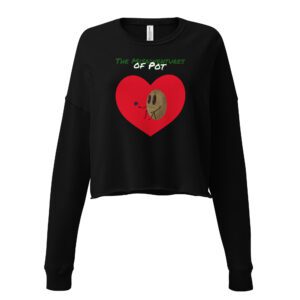 Love Pot Crop Sweatshirt