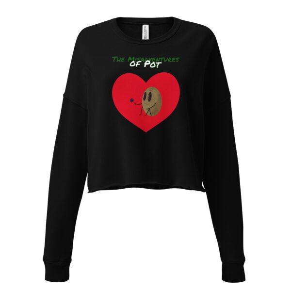 Love Pot Crop Sweatshirt - Image 2