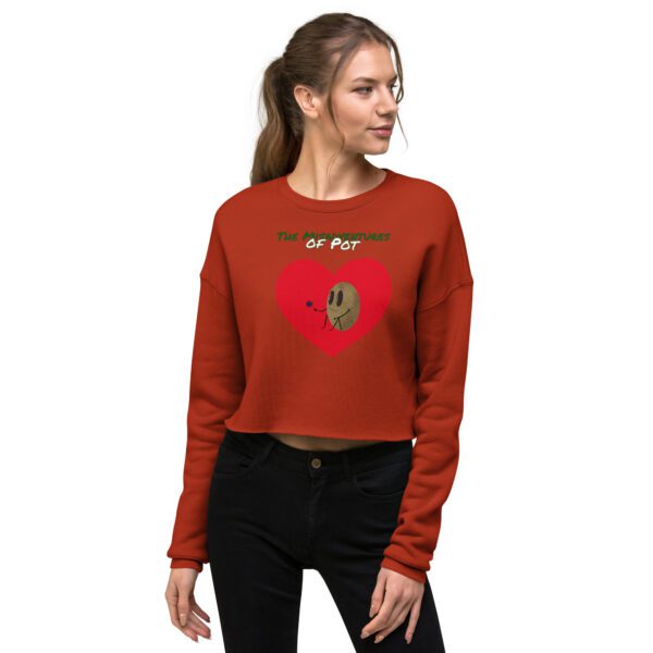 Love Pot Crop Sweatshirt - Image 8