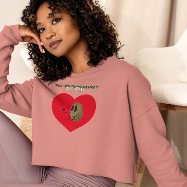 Love Pot Crop Sweatshirt - Image 4