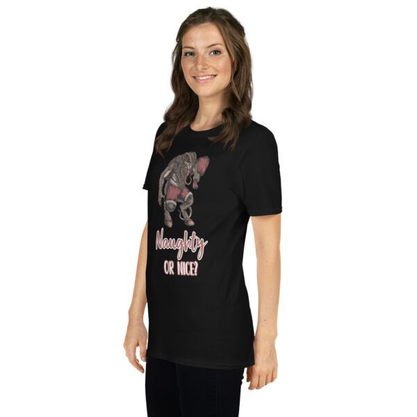 Krampus Naughty or Nice T-Shirt - Image 2