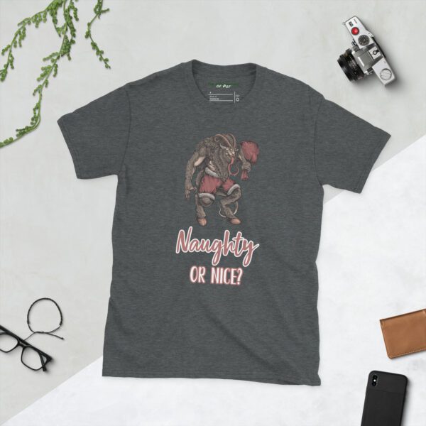 Krampus Naughty or Nice T-Shirt - Image 4