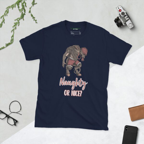 Krampus Naughty or Nice T-Shirt - Image 3