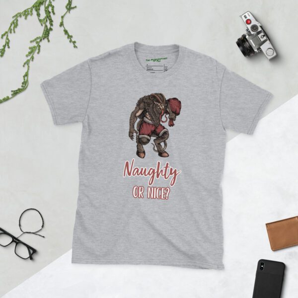 Krampus Naughty or Nice T-Shirt - Image 5