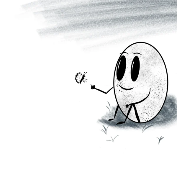 Mop merch hero - Black and white Misadventures of Pot