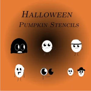 Halloween Pumpkin Stencils