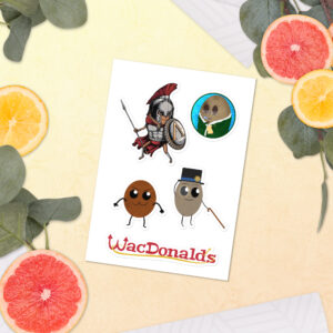 Misadventures of Pot – Sticker sheet